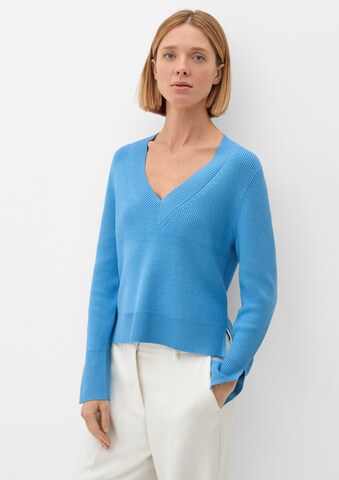 s.Oliver BLACK LABEL Pullover in Blau: predná strana