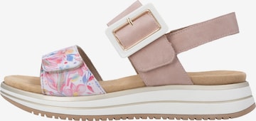 Sandalo di REMONTE in beige: frontale