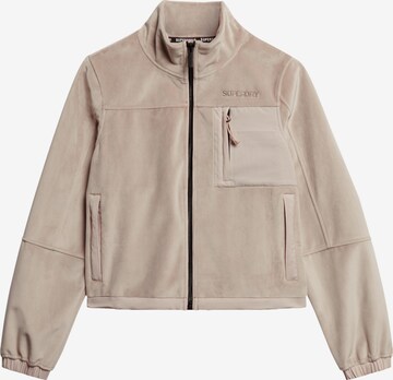 Superdry Athletic Jacket in Beige: front