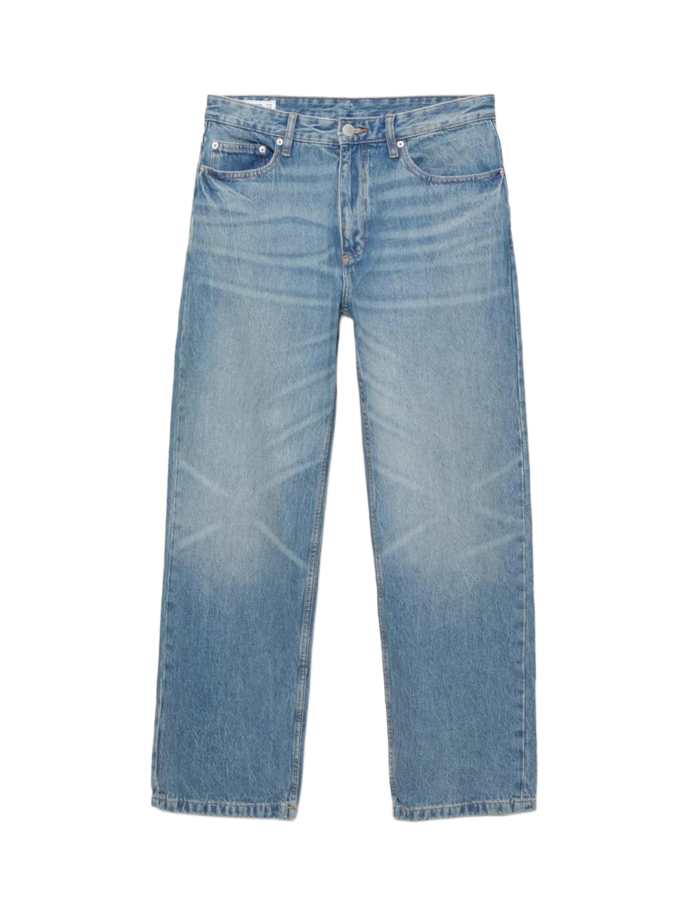 Pull&Bear Baggy Farkut värissä sininen: etupuoli