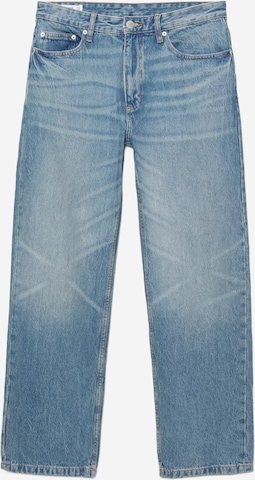 Pull&Bear Baggy Farkut värissä sininen: etupuoli