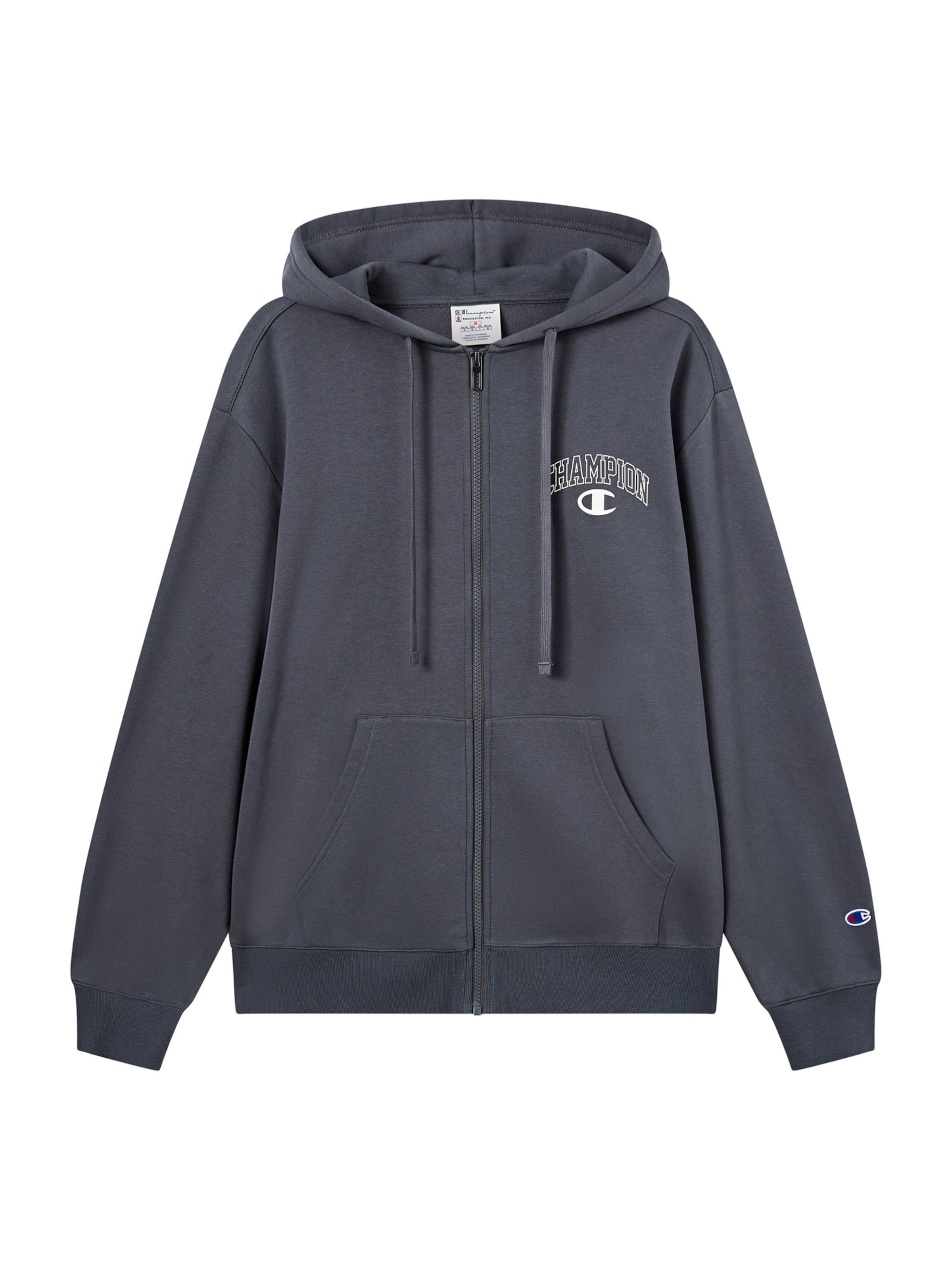 Champion Authentic Athletic Apparel Ζακέτα φούτερ σε μπλε: μπροστά