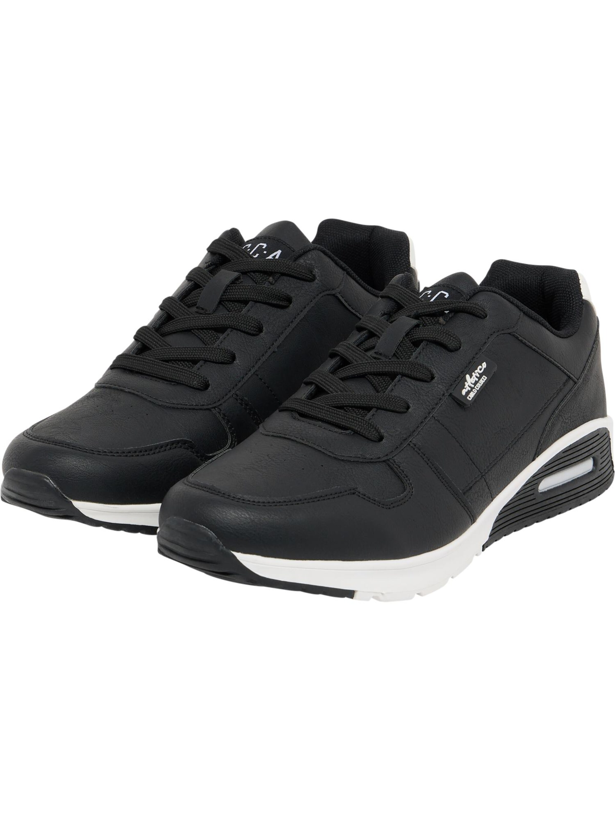 Carlo Colucci Platform trainers 'Eder' in Black