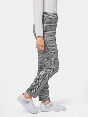 Goldner Slim fit Pants 'Louisa' in Grey