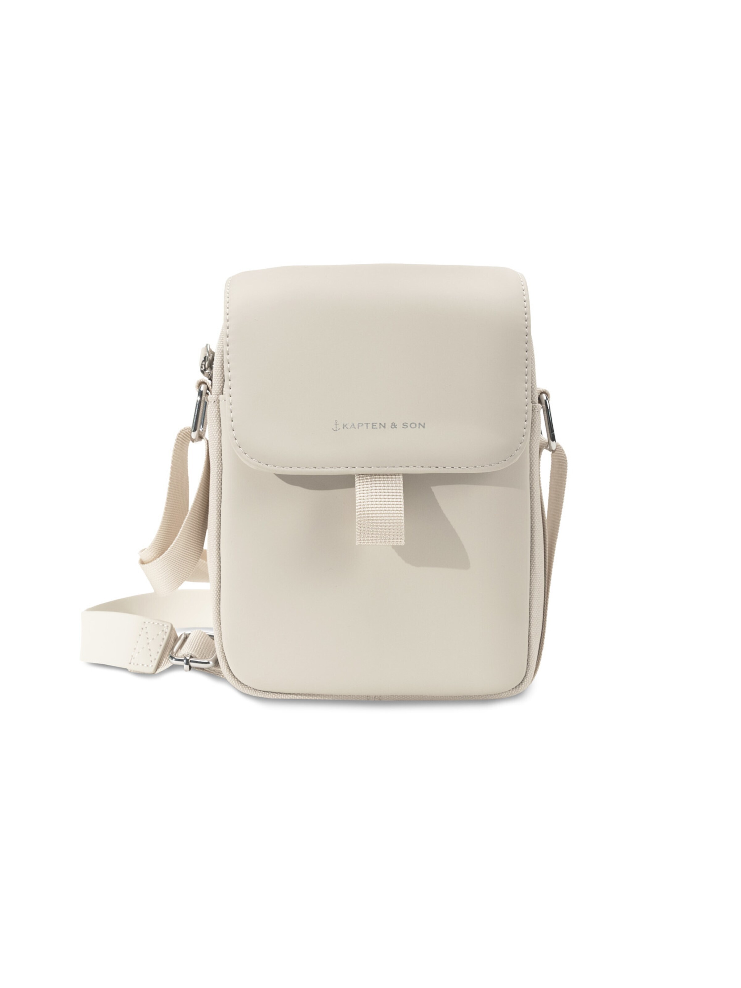 Kapten & Son Skuldertaske 'Mala' i beige: forside