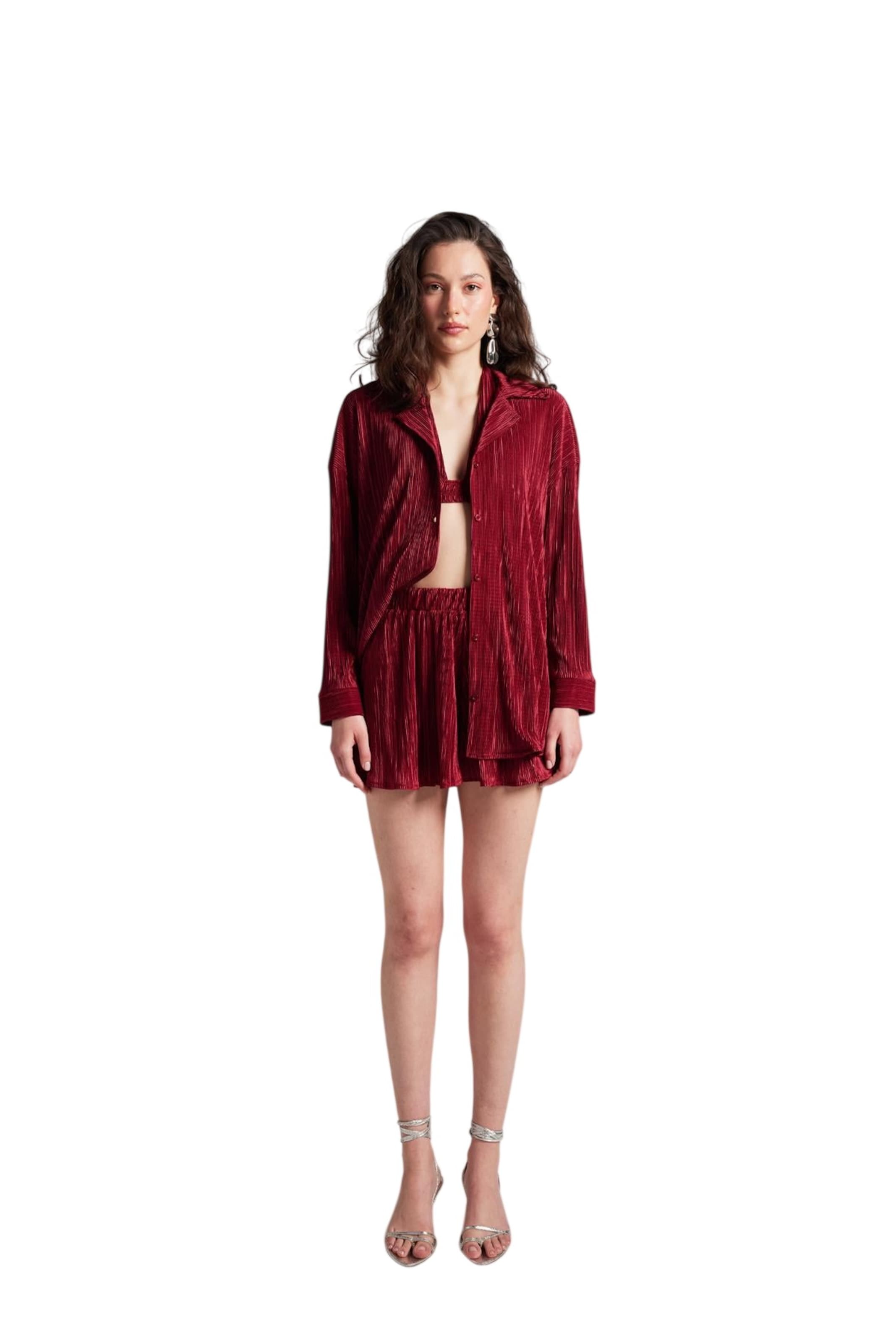HOLLY LOLLY Blouse in Rood
