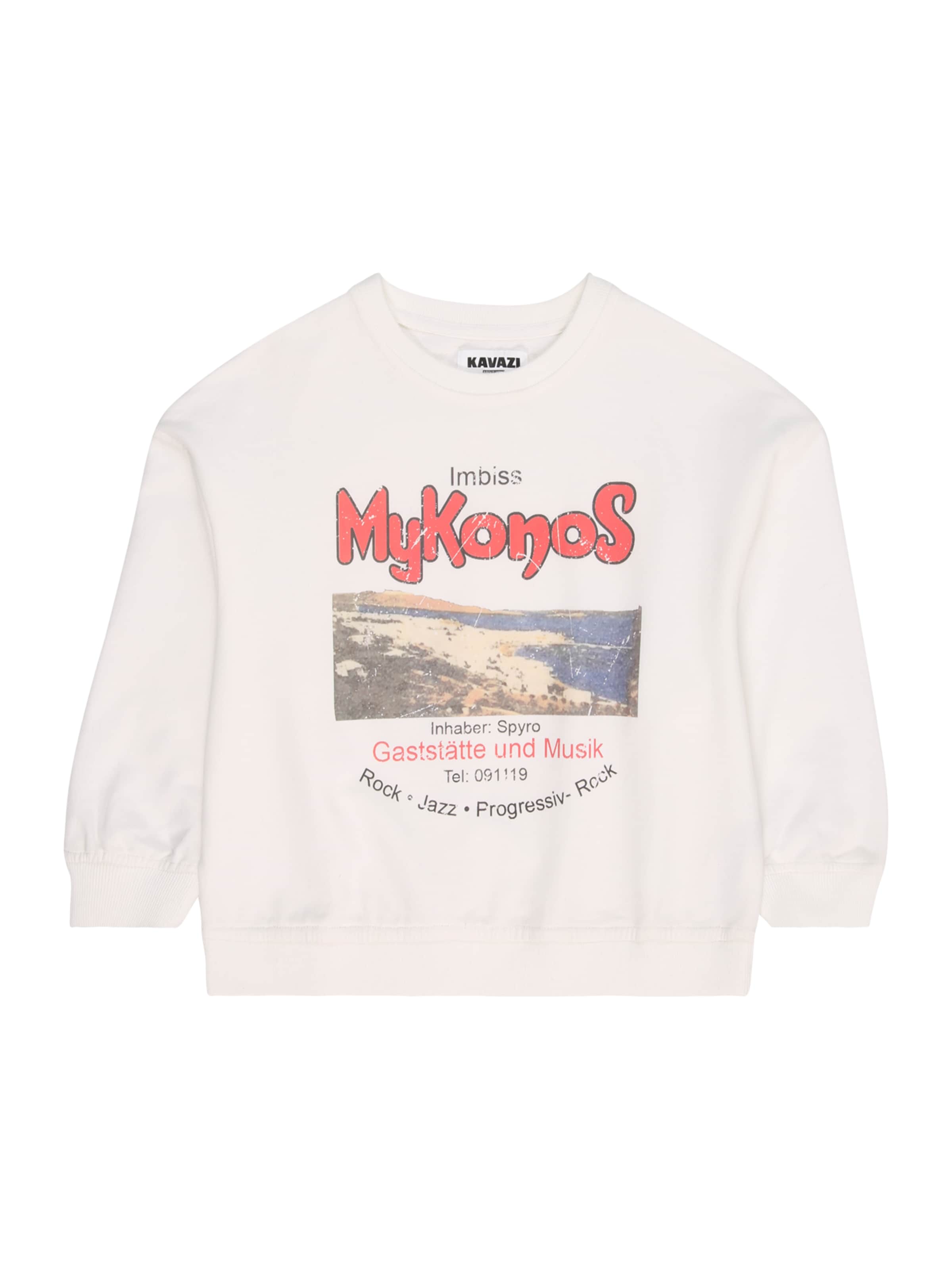 KAVAZI Πουλόβερ σε λευκό: μπροστά