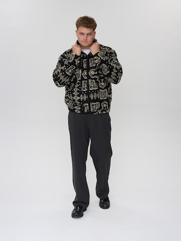 Dxnmxrk Fleece jacket 'DXFulaton' in Black