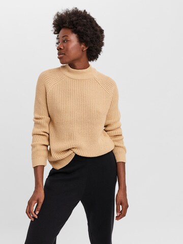 VERO MODA Sweater 'Lea' in Beige: front