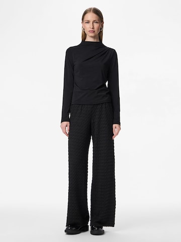 PIECES Regular Pants 'PCBrooks' in Black