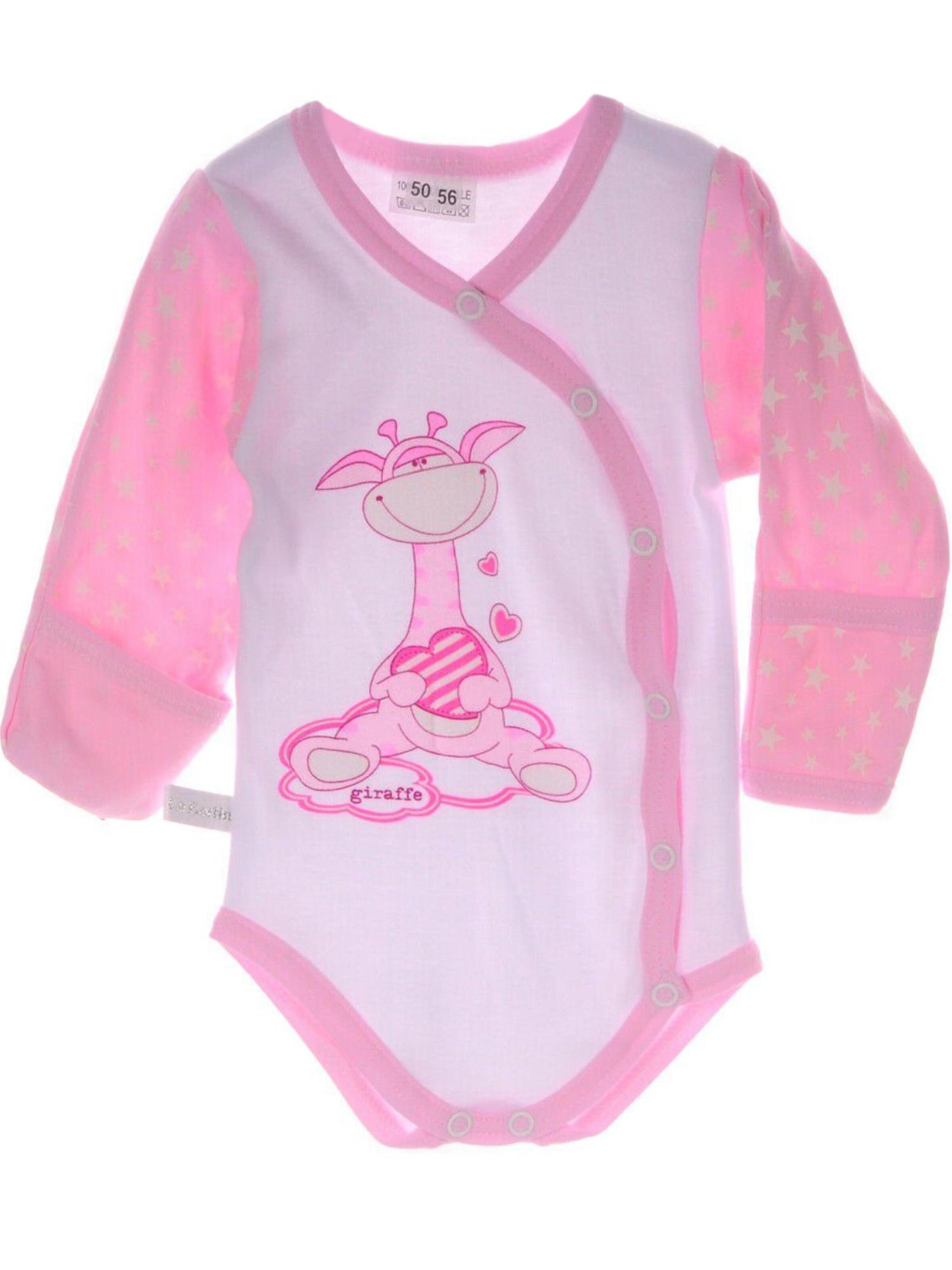 La Bortini Strampler/Body‌‌‌‌‌ in Pink: Vorderseite