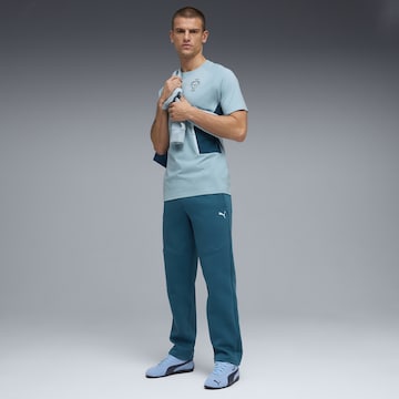PUMA Regular Sportbroek in Blauw: voorkant