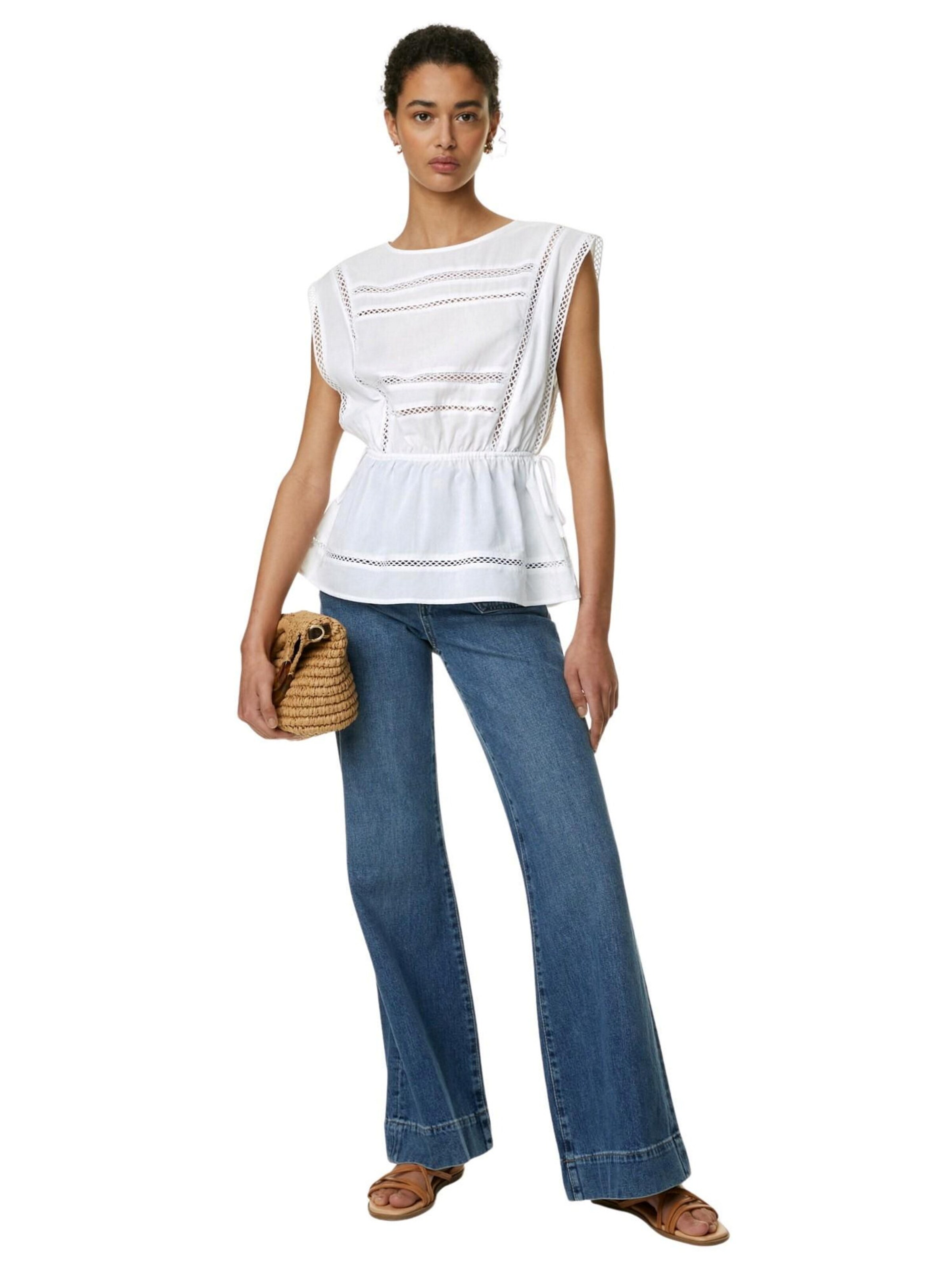 Marks & Spencer Blouse in Wit