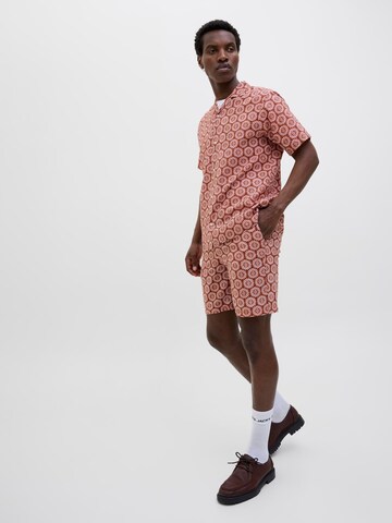 JACK & JONES Loosefit Broek in Bruin