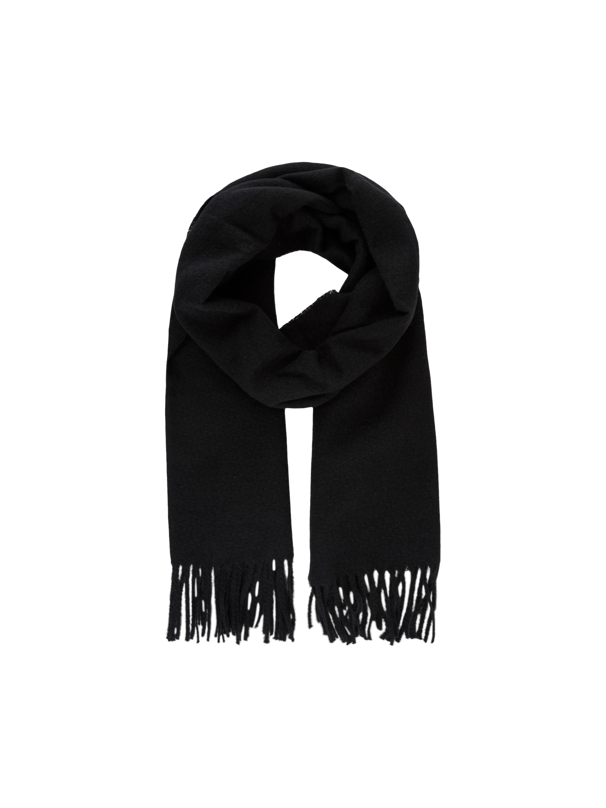 PIECES Scarf 'PCCella' in Black: front