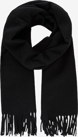 PIECES Scarf in Black: front