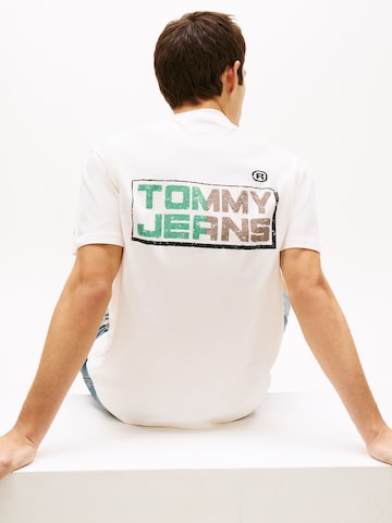 Tommy Jeans T-shirt i vit