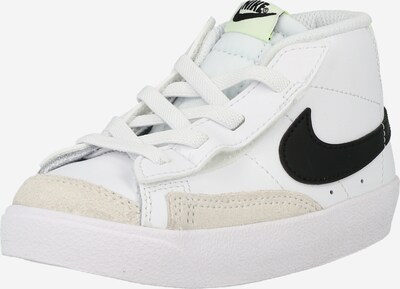 Nike Sportswear Sneakers 'Blazer Mid' in de kleur Beige / Zwart / Wit, Productweergave