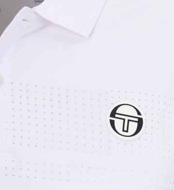 Sergio Tacchini - Camiseta funcional en blanco