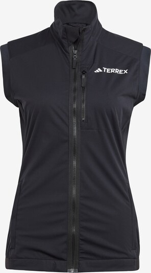 ADIDAS TERREX Gilet de sport 'Terrex Xperior' en noir, Vue avec produit