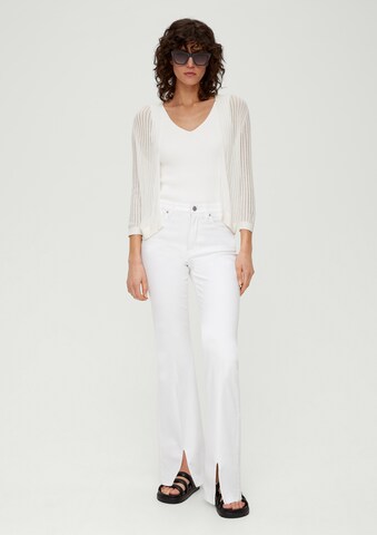 s.Oliver Strickjacke in Beige