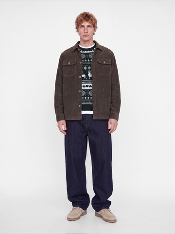 JACK & JONES - Jersey 'JJXMAS SANTA' en verde