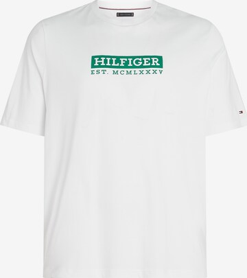 Tommy Hilfiger Big & Tall T-Shirt in Weiß: Vorderseite
