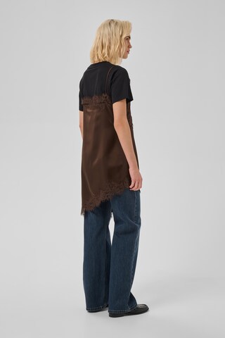 My Essential Wardrobe Jurk 'Brenda' in Bruin