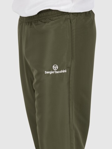 Sergio Tacchini Regular Trainingshose ' CARSON 024' in Grün