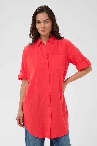Kaffe Blouse in Rood