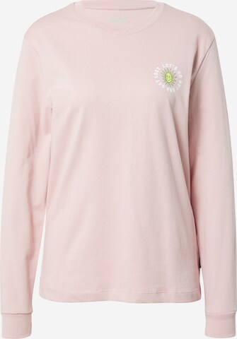 VANS T-shirt 'GET LOST' i rosa: framsida