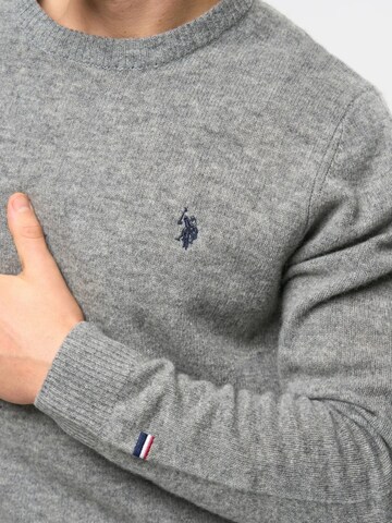 Pull-over 'Ketil' U.S. POLO ASSN. en gris