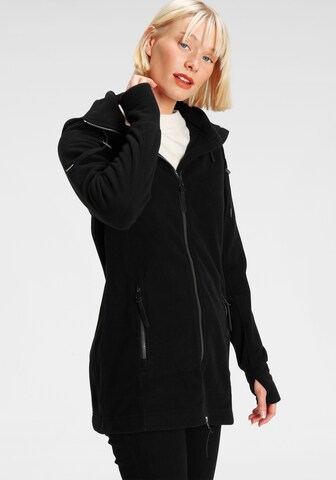 ALPENBLITZ Fleece Jacket in Black