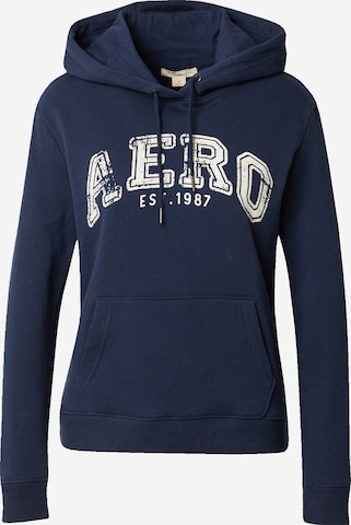 Sweat-shirt AÉROPOSTALE en bleu : devant