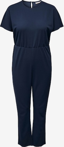 ONLY Carmakoma Jumpsuit in Blauw: voorkant