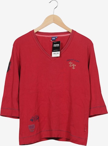 CECIL Langarmshirt XXL in Rot: Vorderseite