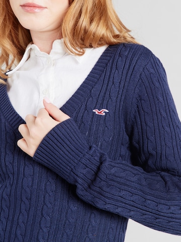 HOLLISTER Pulover | modra barva