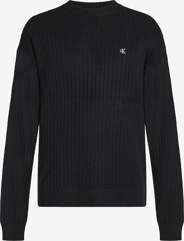 juoda Calvin Klein Jeans Megztinis: priekis