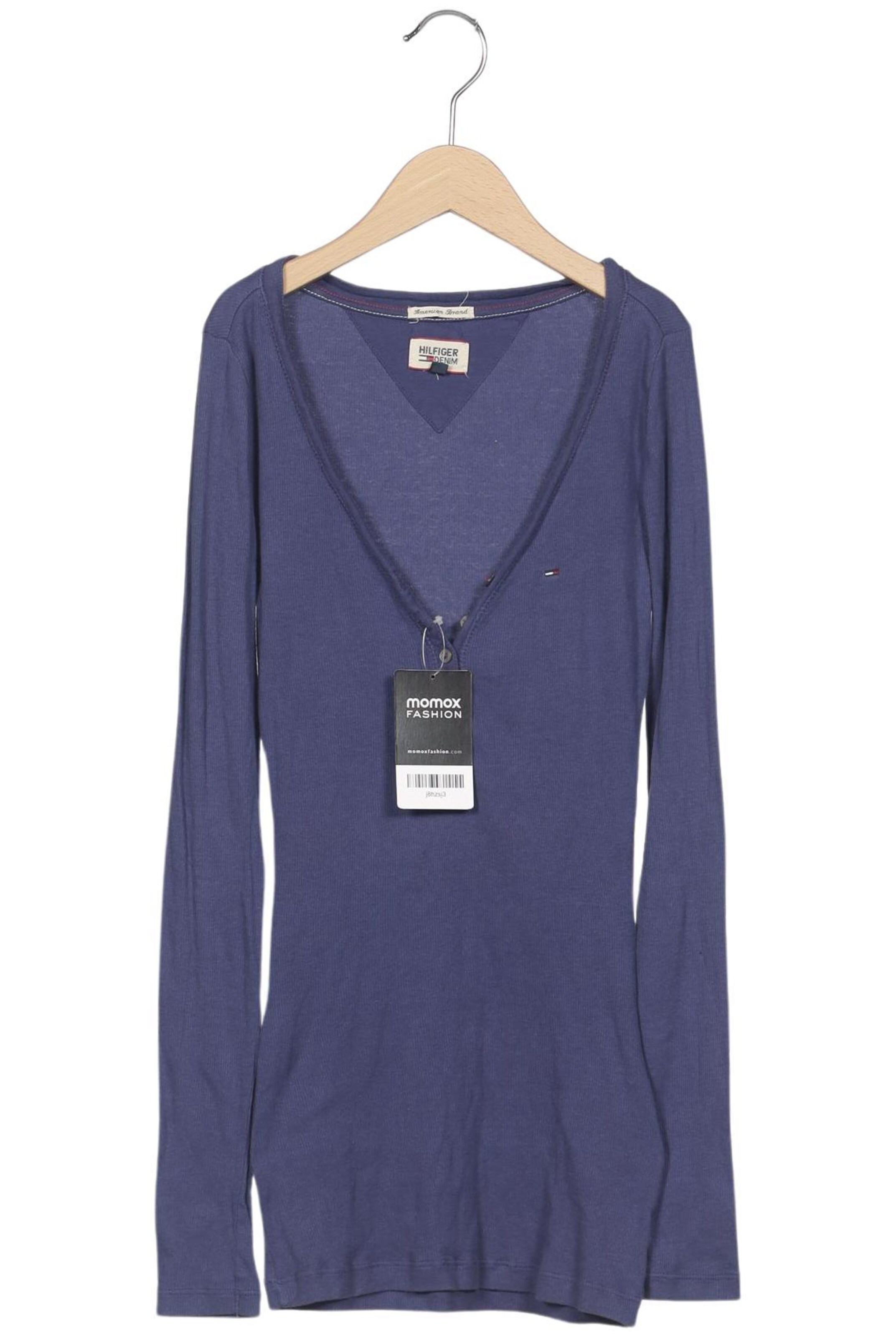 Tommy Jeans Langarmshirt in XS in marine, Produktansicht