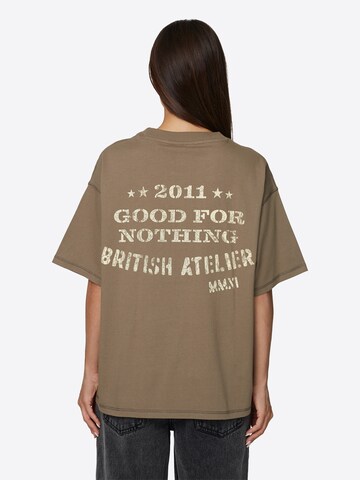Maglietta di Good For Nothing in marrone: frontale