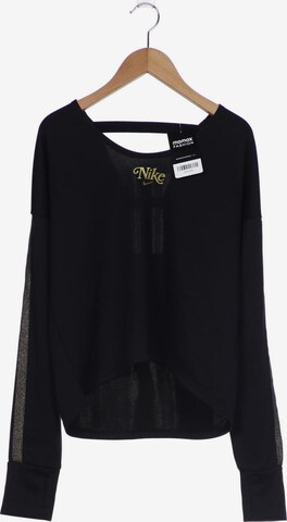 NIKE Sweater M in Schwarz: predná strana