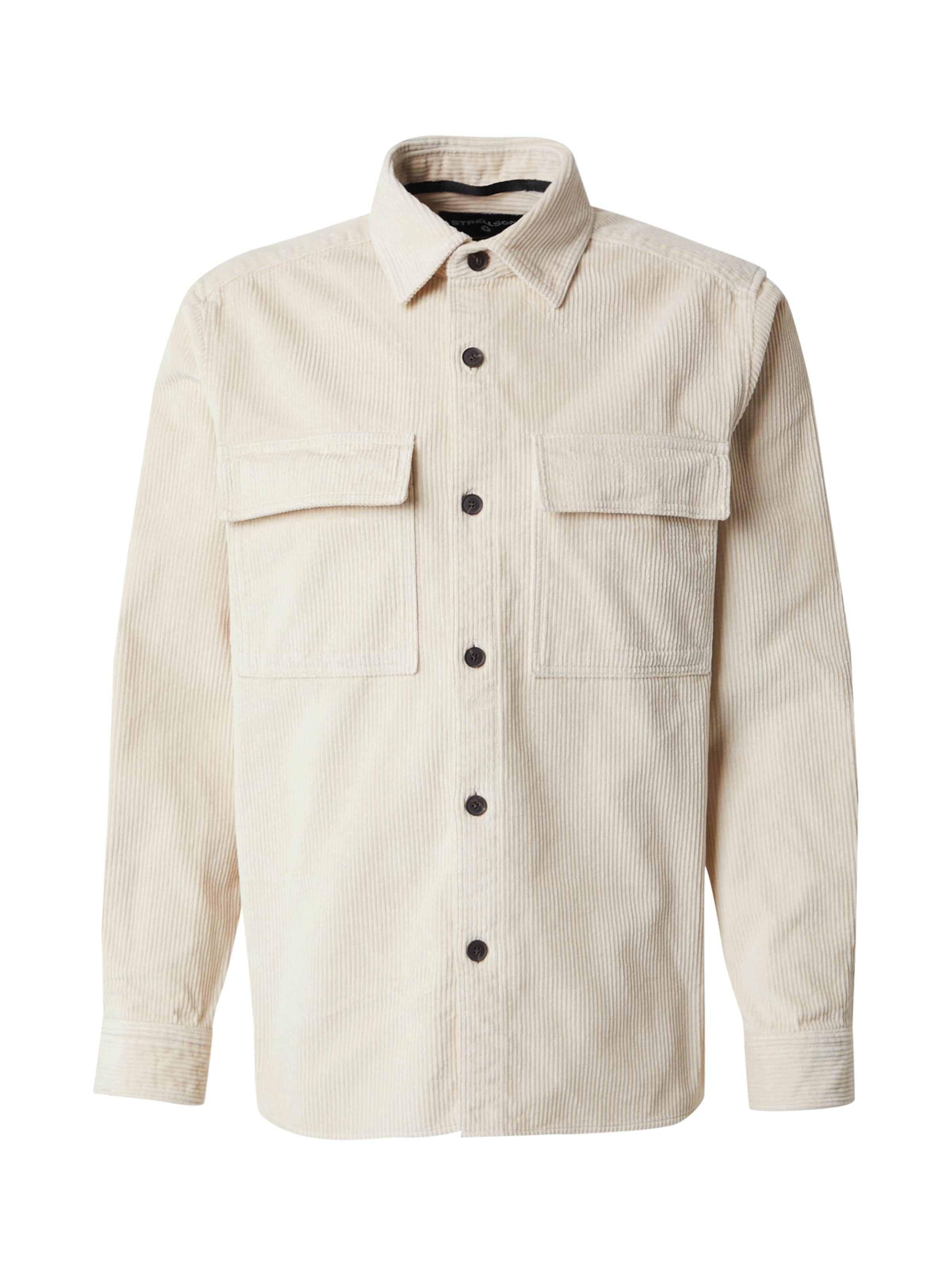 STRELLSON Regular fit Button Up Shirt 'Neon' in White: front