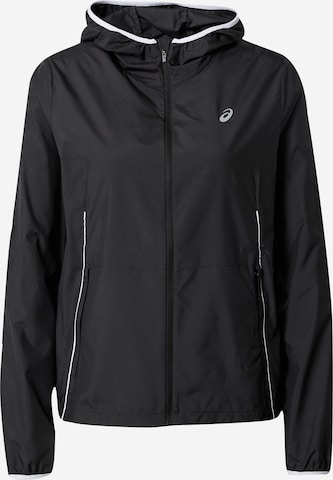 ASICSSportska jakna - crna boja: prednji dio