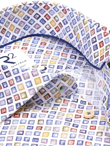 Coupe regular Chemise R2 Amsterdam en bleu