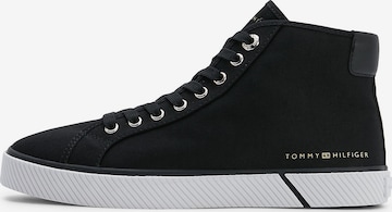 TOMMY HILFIGER High-Top Sneakers in Blue: front