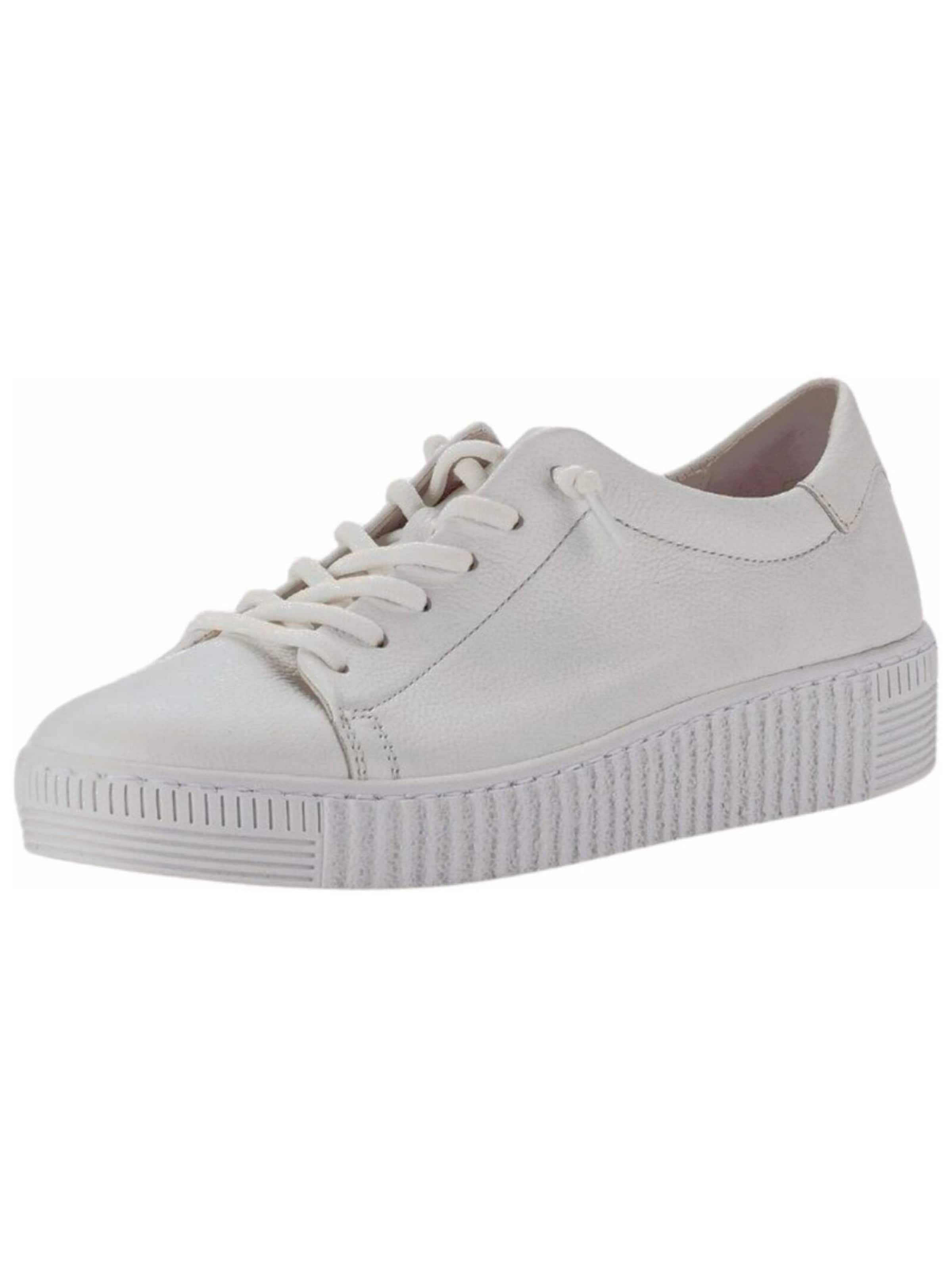 Baskets basses GABOR en blanc : devant