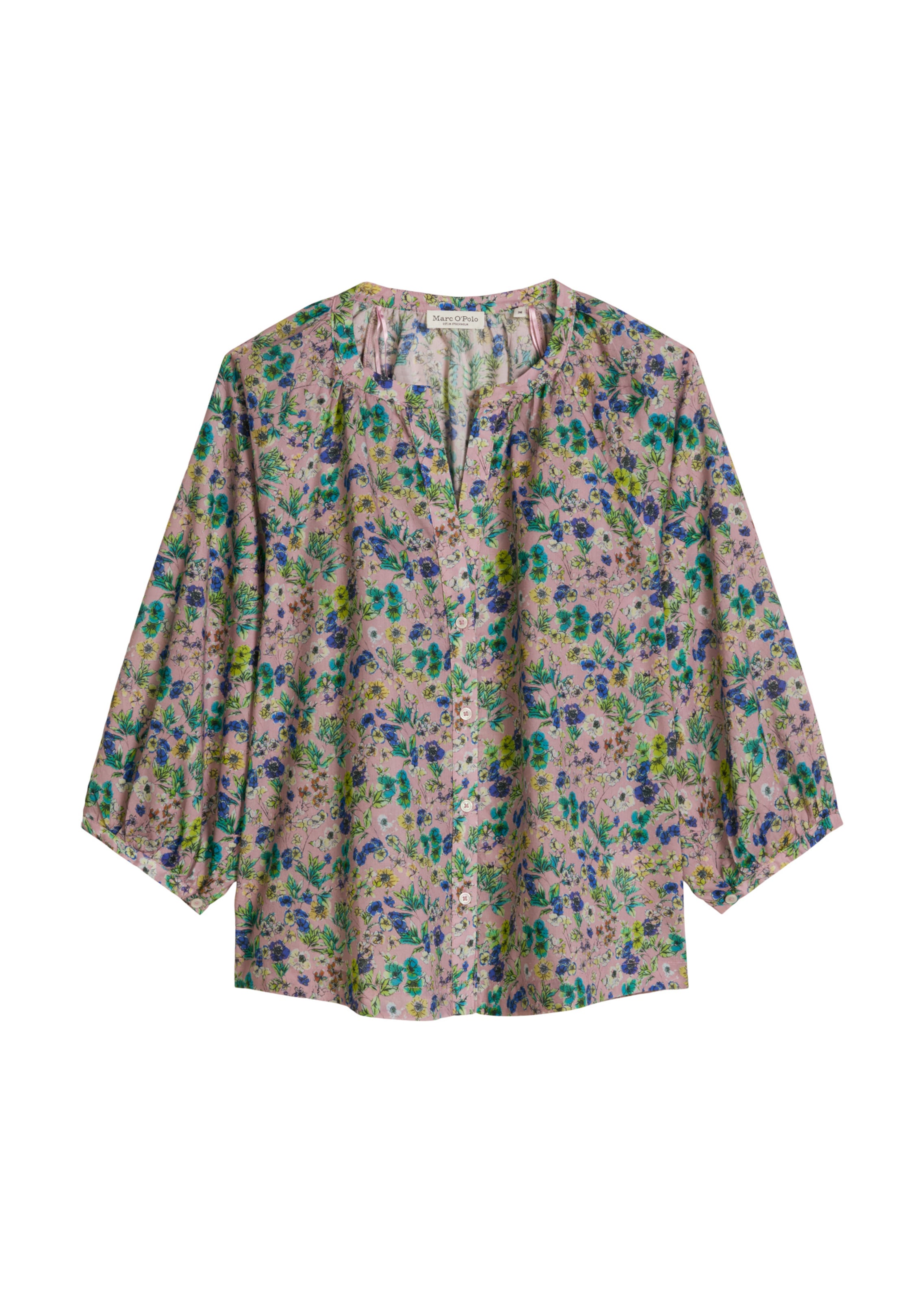 Marc O'Polo Blouse in Roze: voorkant