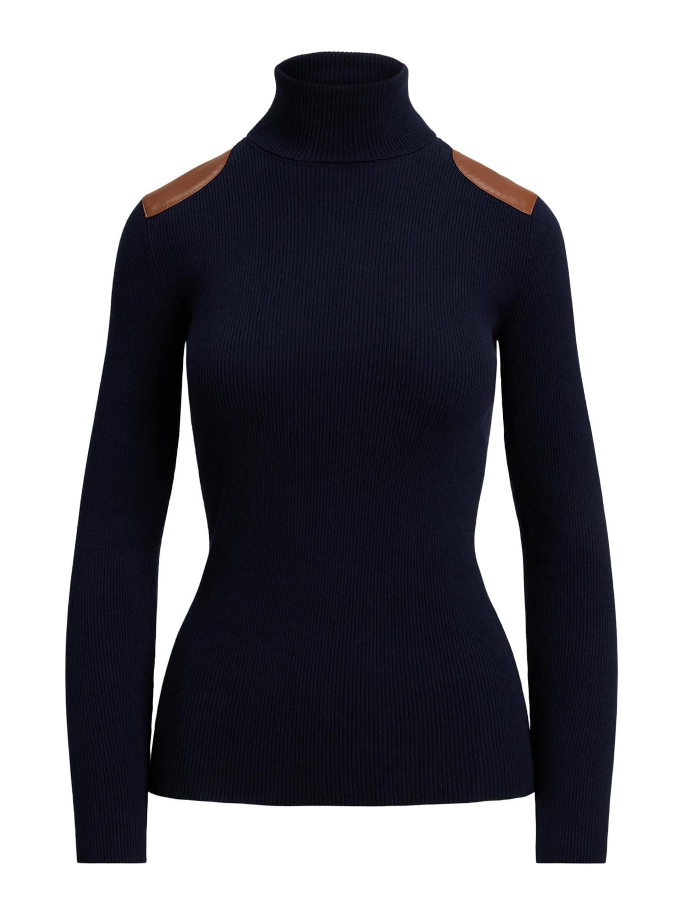 mėlyna Lauren Ralph Lauren Megztinis 'AMANDA': priekis