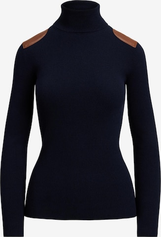 Lauren Ralph Lauren Trui 'AMANDA' in Blauw: voorkant