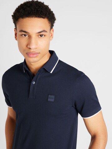 BOSS Poloshirt 'Passertip' in Blau